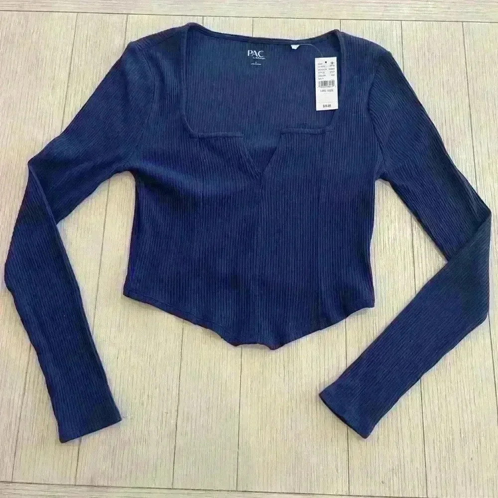 Royal blue PacSun long sleeve top brand new with tags size large !